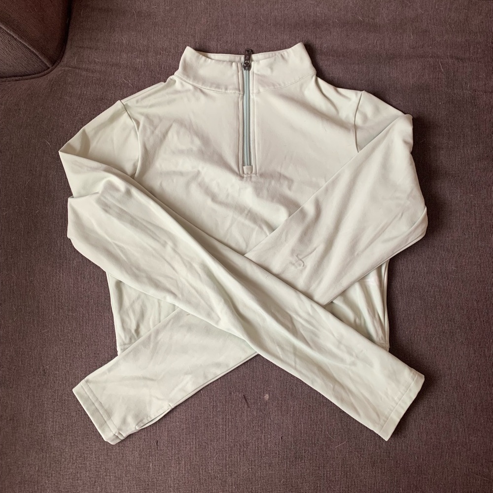 Balance Athletica - refine cropped zip size XL